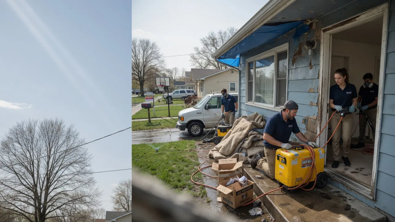 Basement Flood Cleanup in Greenwood, IN near me